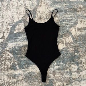 BRAND NEW NEVER WORN Black Forever 21 Bodysuit